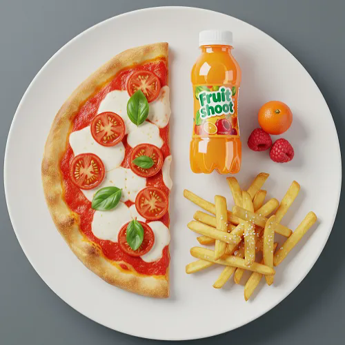 Mini Quarter Pizza Meal 