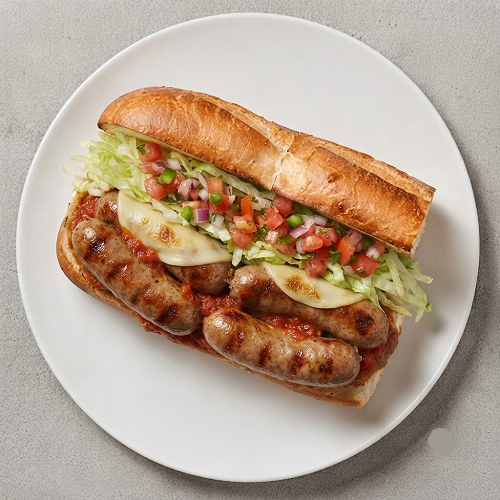 Battered Sausage Hoagie 