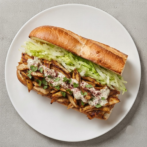 Chicken Doner Hoagie 