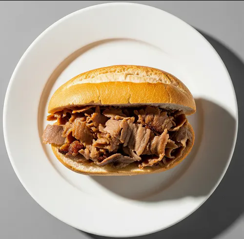 Lamb Doner Meat Roll & Salad 