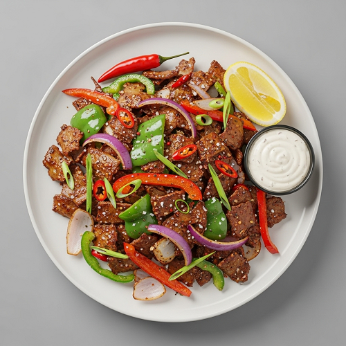 Salt & Chilli Lamb Doner Box 