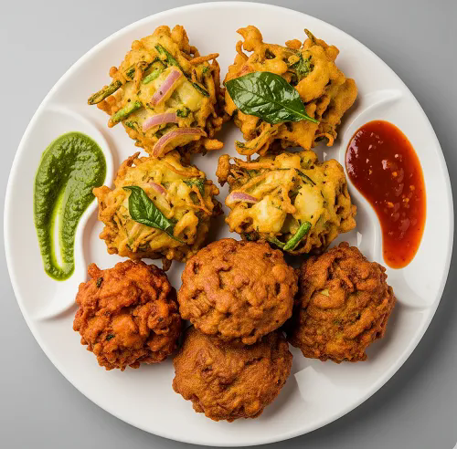 Mixed Pakora (4+4) 